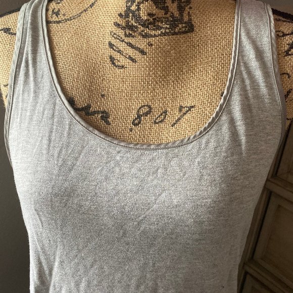 Ann Taylor Grey Sleeveless Top - Picture 2 of 5